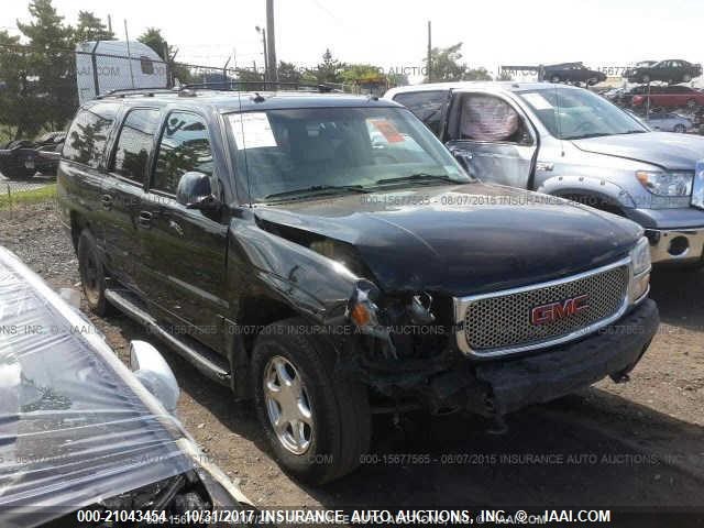 1GKFK66U03J199765 - 2003 GMC YUKON XL DENALI BLACK photo 1