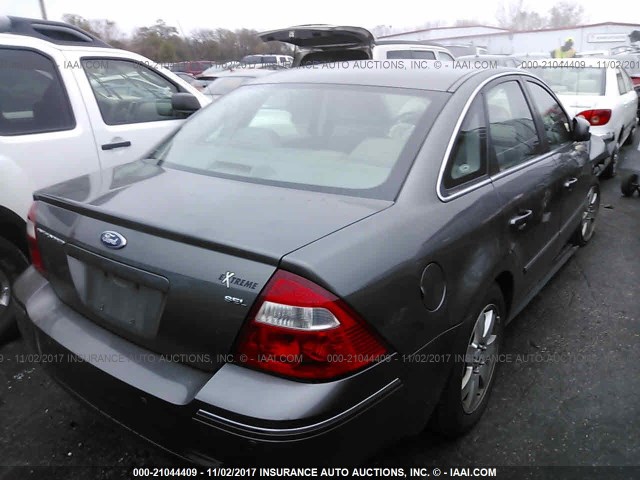 1FAHP24146G112979 - 2006 FORD FIVE HUNDRED SEL GRAY photo 4