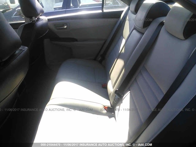 4T1BF1FK6GU178998 - 2016 TOYOTA CAMRY LE/XLE/SE/XSE BLACK photo 8