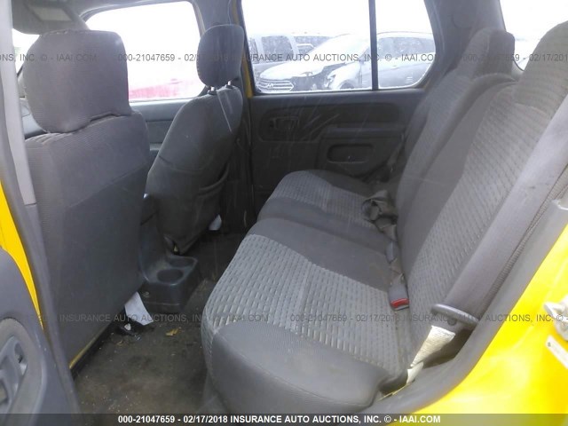 5N1ED28Y11C561951 - 2001 NISSAN XTERRA XE/SE YELLOW photo 8