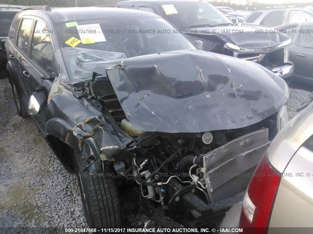 3C4PDCBG6FT649439 - 2015 DODGE JOURNEY SXT GRAY photo 6