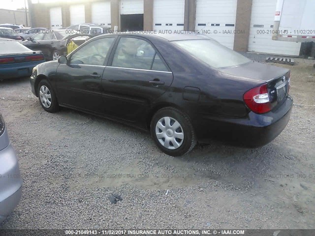 4T1BE32K54U888670 - 2004 TOYOTA CAMRY LE/XLE/SE 深棕色 照片 3