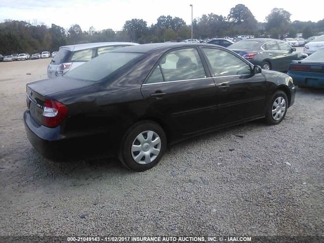 4T1BE32K54U888670 - 2004 TOYOTA CAMRY LE/XLE/SE 深棕色 照片 4