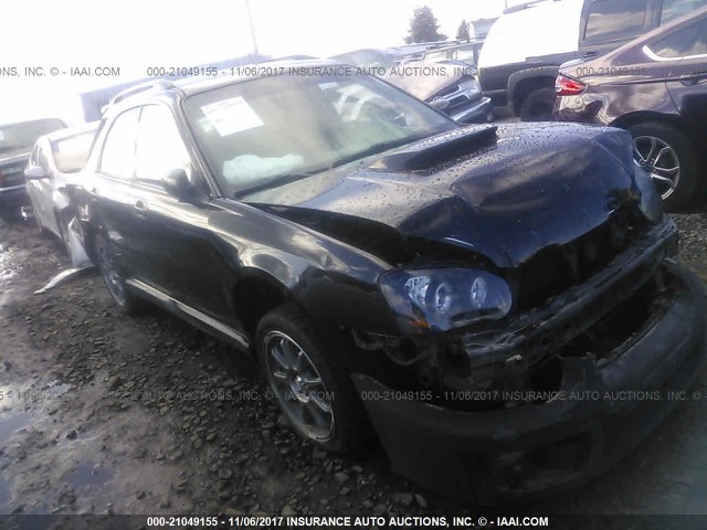 JF1GG29684G814316 - 2004 SUBARU IMPREZA WRX BLACK photo 1