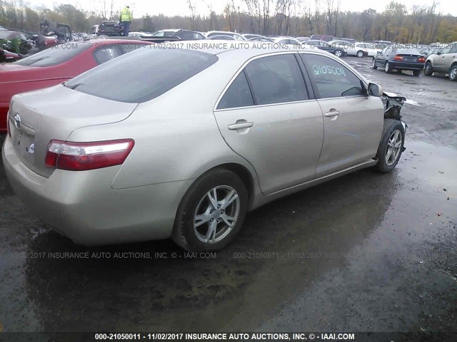 4T1BE46K89U345336 - 2009 TOYOTA CAMRY SE/LE/XLE TAN photo 4