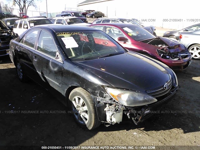 JTDBF32K340153338 - 2004 TOYOTA CAMRY LE/XLE BLACK photo 1