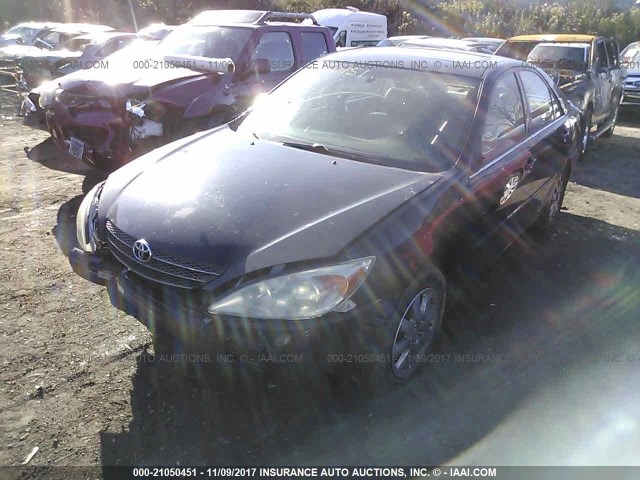 JTDBF32K340153338 - 2004 TOYOTA CAMRY LE/XLE Սև լուսանկար 2