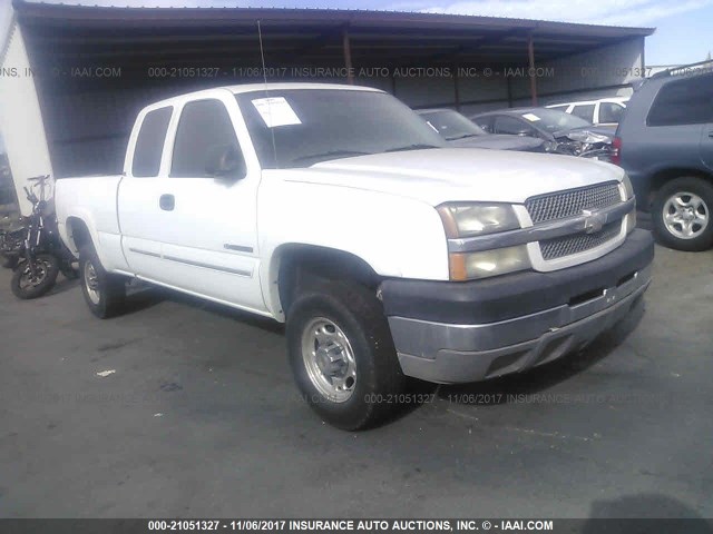 1GCHC29UX3E171177 - 2003 CHEVROLET SILVERADO C2500 HEAVY DUTY WHITE photo 1