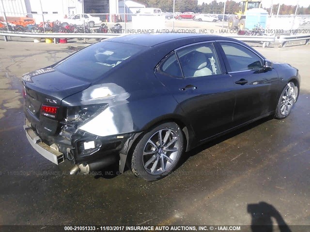 19UUB3F52FA002269 - 2015 ACURA TLX TECH GRAY photo 4