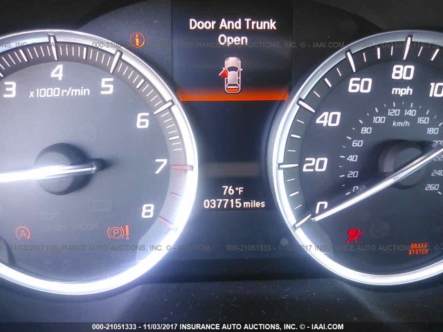 19UUB3F52FA002269 - 2015 ACURA TLX TECH GRAY photo 7