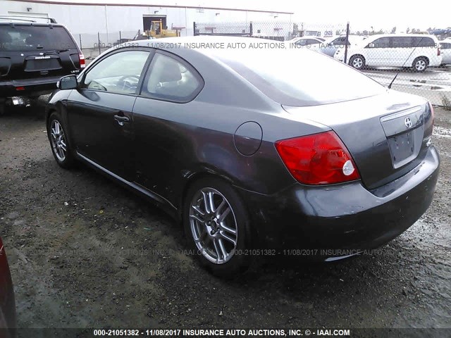 JTKDE167570156759 - 2007 TOYOTA SCION TC 灰色 照片 3