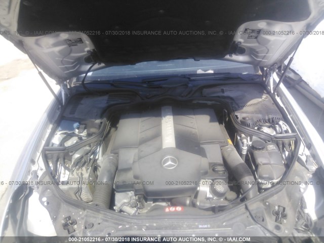 WDDDJ75X16A040321 - 2006 MERCEDES-BENZ CLS 500C SILVER photo 10