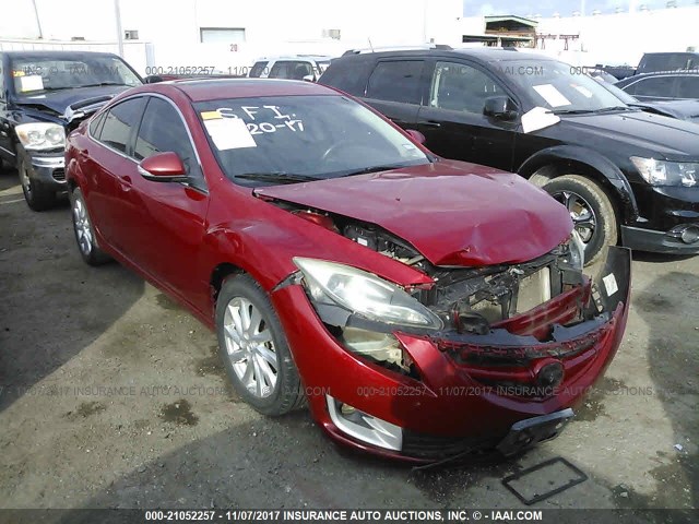 1YVHZ8CH2B5M15765 - 2011 MAZDA 6 I RED photo 1