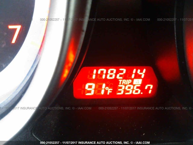 1YVHZ8CH2B5M15765 - 2011 MAZDA 6 I Կարմիր լուսանկար 7