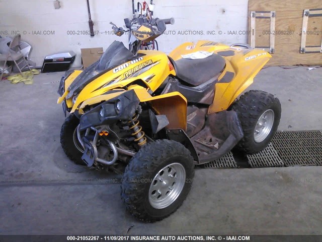 2BVHGCH168V001975 - 2008 CAN-AM RENEGADE 800 YELLOW photo 2