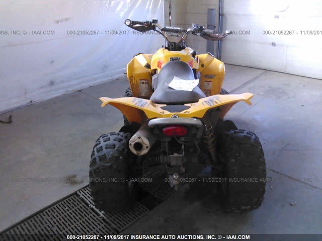 2BVHGCH168V001975 - 2008 CAN-AM RENEGADE 800 YELLOW photo 6