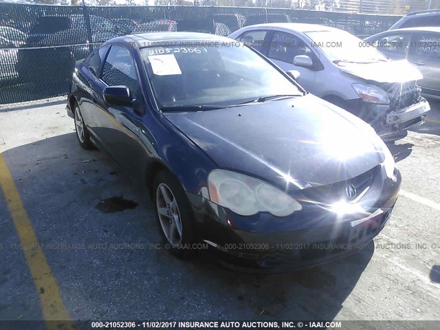 JH4DC53054S004412 - 2004 ACURA RSX TYPE-S BLACK photo 1