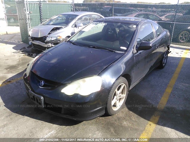 JH4DC53054S004412 - 2004 ACURA RSX TYPE-S BLACK photo 2