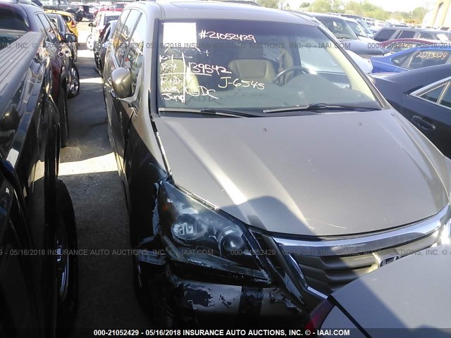 5FNRL38898B097304 - 2008 HONDA ODYSSEY TOURING BROWN photo 1