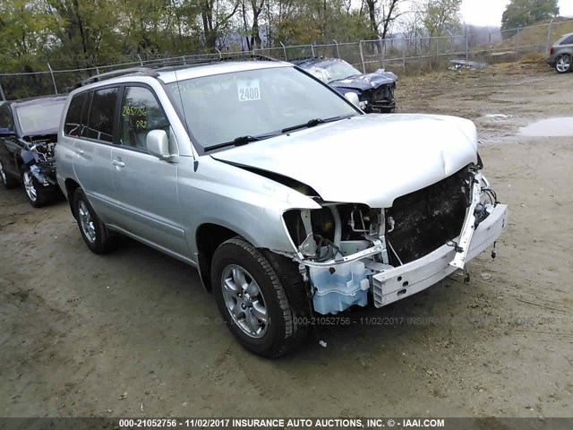 JTEEP21A360172628 - 2006 TOYOTA HIGHLANDER LIMITED SILVER photo 1