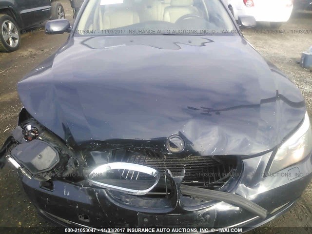 WBANV9C52AC137456 - 2010 BMW 535 XI Koyu mavi fotoğraf 10