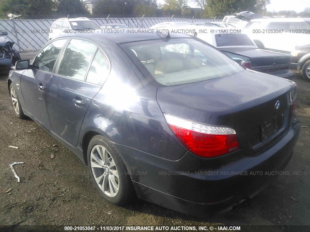 WBANV9C52AC137456 - 2010 BMW 535 XI Koyu mavi fotoğraf 3