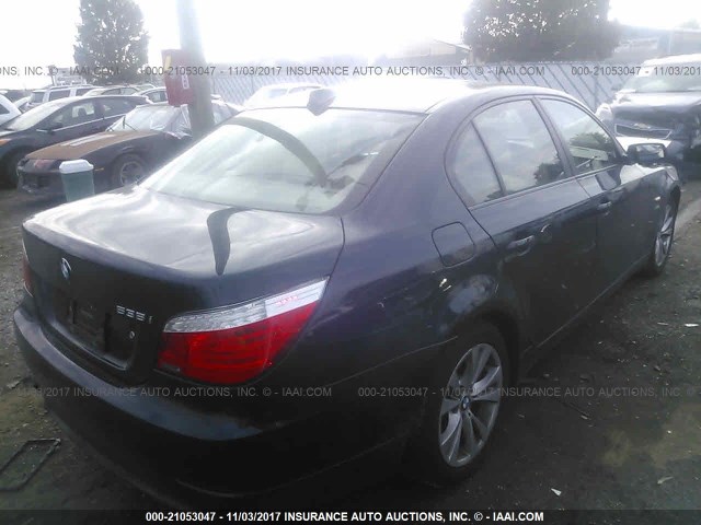 WBANV9C52AC137456 - 2010 BMW 535 XI Koyu mavi fotoğraf 4