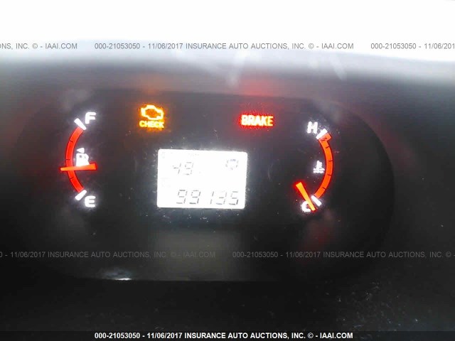 2T1KU4EE3AC280349 - 2010 TOYOTA COROLLA MATRIX  BLACK photo 7