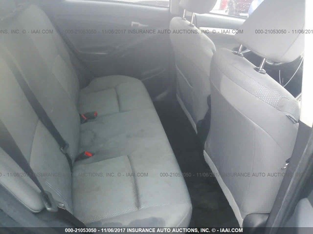 2T1KU4EE3AC280349 - 2010 TOYOTA COROLLA MATRIX  BLACK photo 8