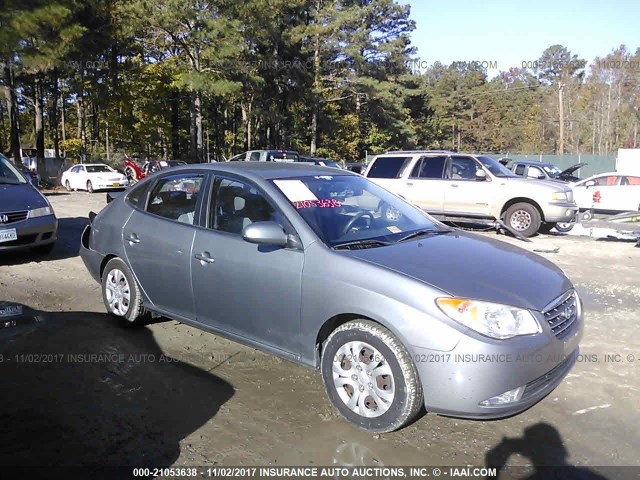 KMHDU46D19U802520 - 2009 HYUNDAI ELANTRA GLS/SE GRAY photo 1