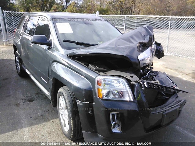 2GKALMEK6E6249709 - 2014 GMC TERRAIN SLE BLACK photo 1