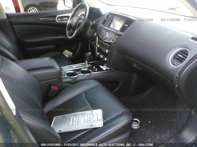 5N1AR2MN9EC630659 - 2014 NISSAN PATHFINDER S/SV/SL/PLATINUM 灰色 照片 5