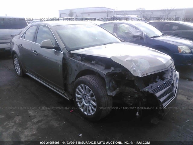 1G6DG5EG4A0147300 - 2010 CADILLAC CTS LUXURY COLLECTION TAN photo 1