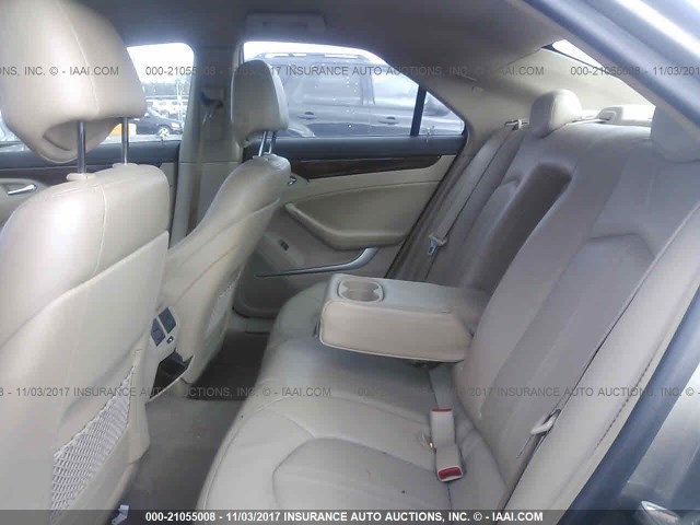 1G6DG5EG4A0147300 - 2010 CADILLAC CTS LUXURY COLLECTION TAN photo 8