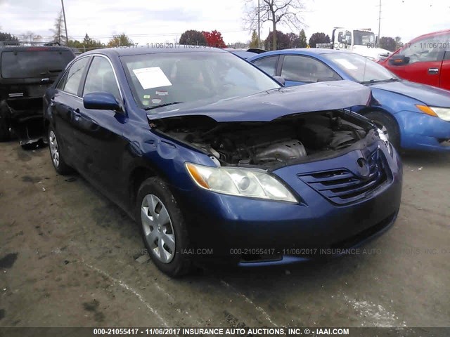 4T1BE46K57U009706 - 2007 TOYOTA CAMRY NEW GENERAT CE/LE/XLE/SE Dark Blue photo 1