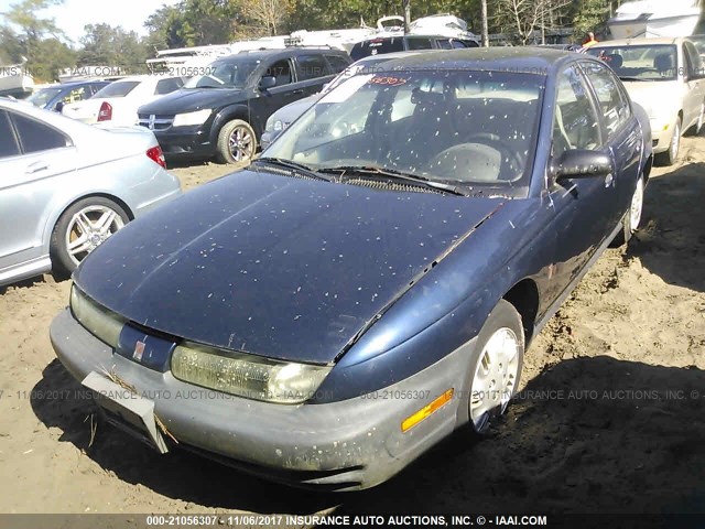 1G8ZH5286XZ329785 - 1999 SATURN SL1 BLUE photo 6