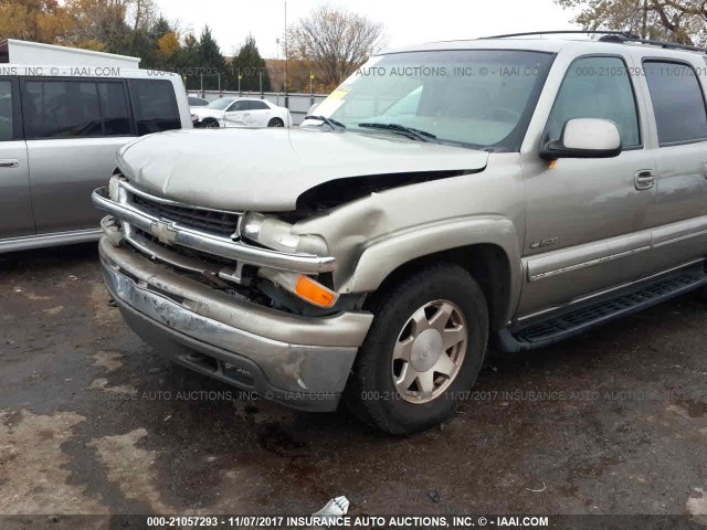 3GNEC16T9YG128790 - 2000 CHEVROLET SUBURBAN C1500 BEIGE photo 6