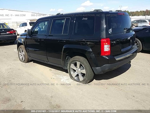 1C4NJPFA3GD678045 - 2016 JEEP PATRIOT LATITUDE BLACK photo 3