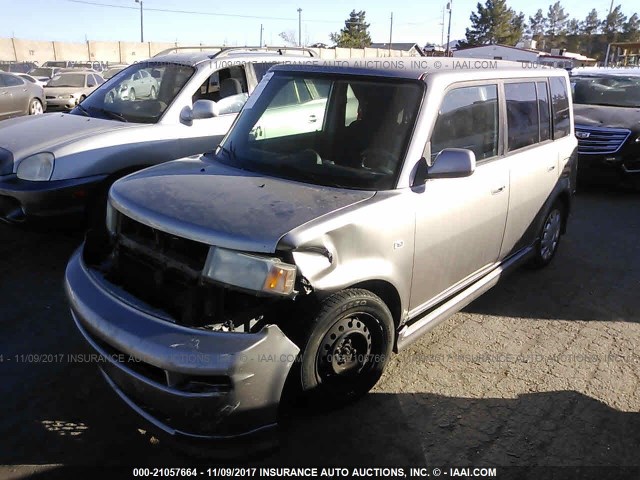 JTLKT324364090168 - 2006 TOYOTA SCION XB ვერცხლისფერი ფოტო 2