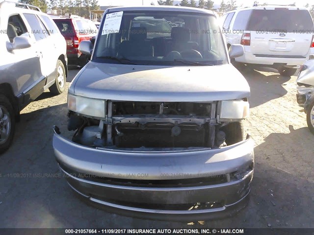 JTLKT324364090168 - 2006 TOYOTA SCION XB ვერცხლისფერი ფოტო 6