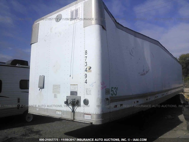 1GRAA06233G327584 - 2003 GREAT DANE TRAILERS VAN  WHITE photo 2