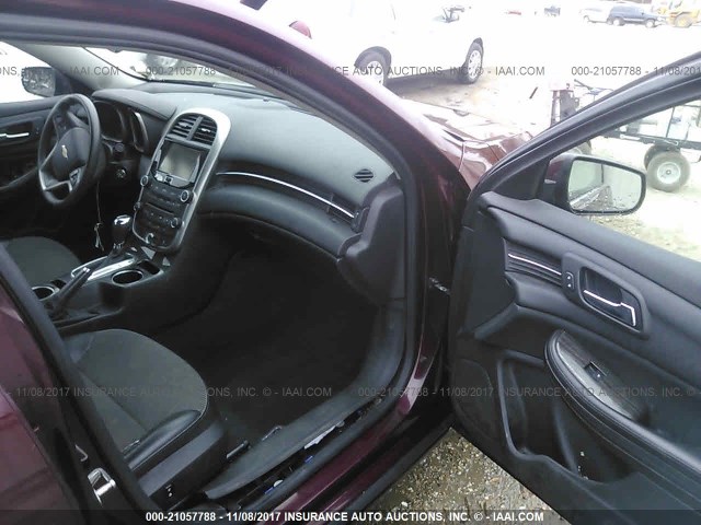 1G11C5SL1FF309877 - 2015 CHEVROLET MALIBU 1LT MAROON photo 5