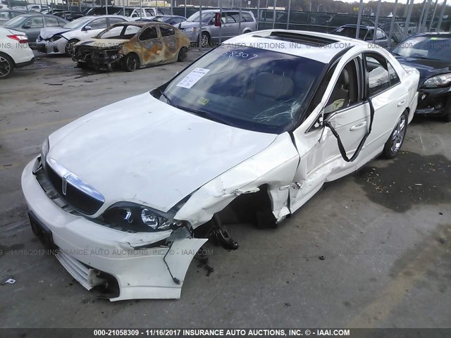 1LNHM87A32Y638330 - 2002 LINCOLN LS WHITE photo 2