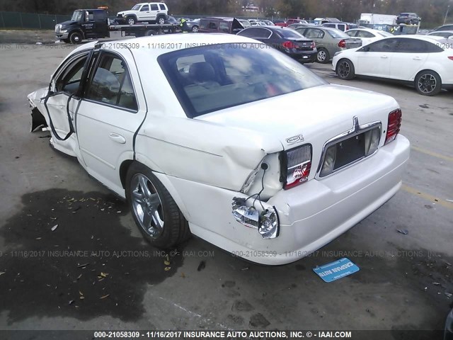 1LNHM87A32Y638330 - 2002 LINCOLN LS WHITE photo 3