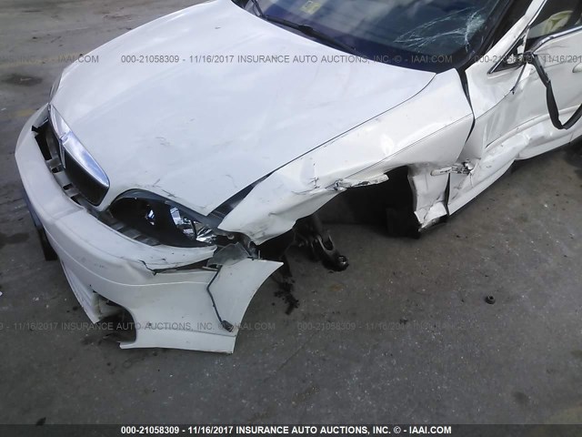 1LNHM87A32Y638330 - 2002 LINCOLN LS WHITE photo 6