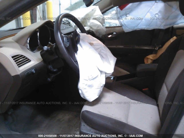 1G1ZC5EB4AF118811 - 2010 CHEVROLET MALIBU 1LT 锡色 照片 5