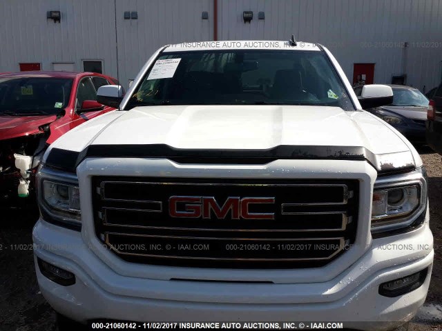 1GTR1LEHXHZ147583 - 2017 GMC SIERRA C1500 WHITE photo 6