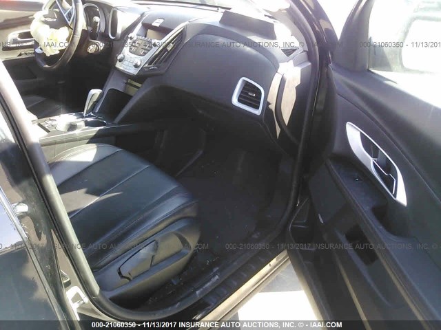 2CNFLGEW6A6396141 - 2010 CHEVROLET EQUINOX LTZ BLACK photo 5