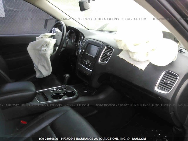 1C4RDJDG3DC509349 - 2013 DODGE DURANGO CREW BLACK photo 5