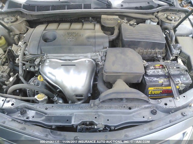 4T1BF3EK9BU655641 - 2011 TOYOTA CAMRY SE/LE/XLE GRAY photo 10